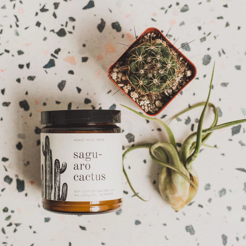 The Saguaro Cactus Soy Candle by Broken Top Brands