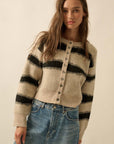 The Sana Striped Cardigan