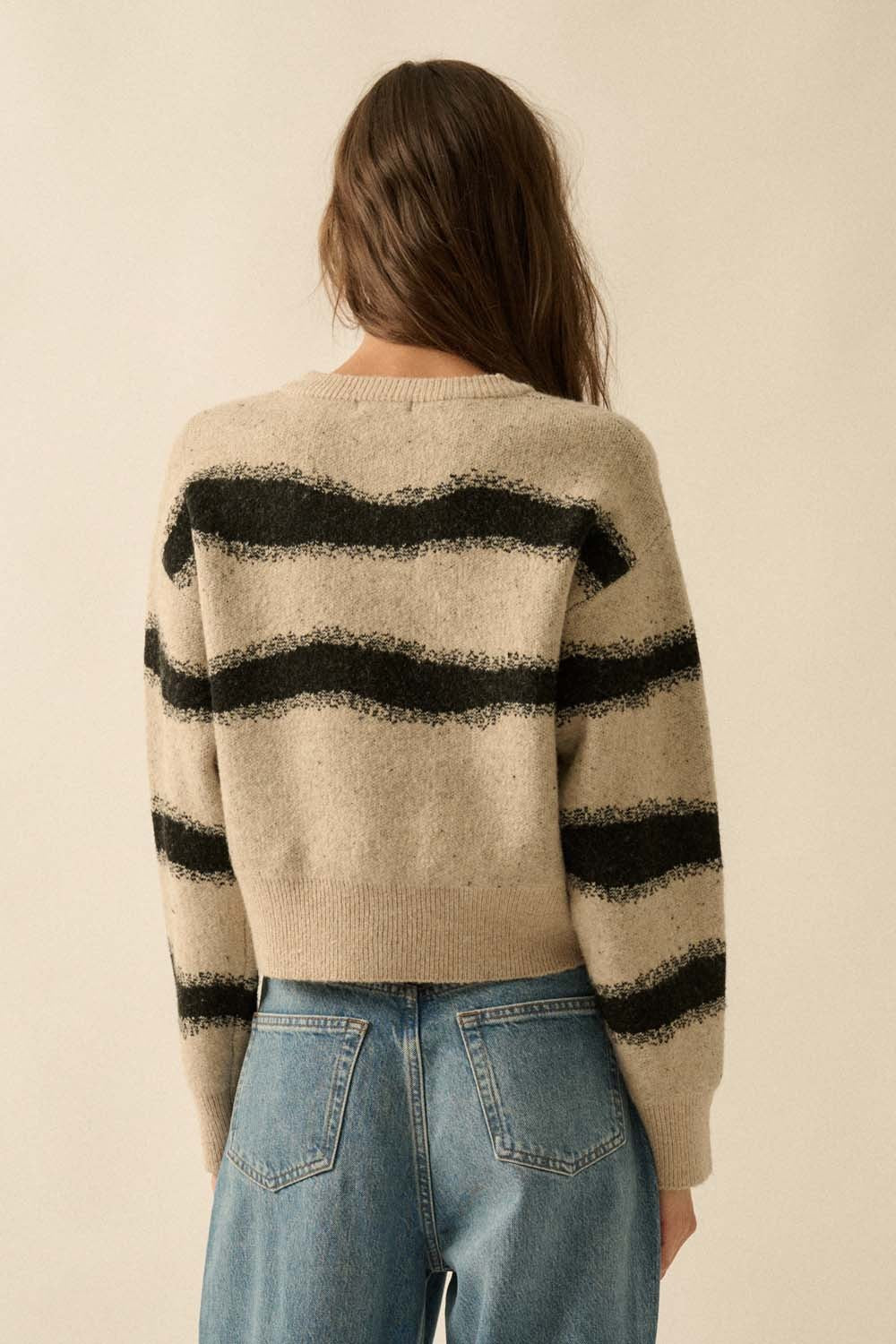 The Sana Striped Cardigan