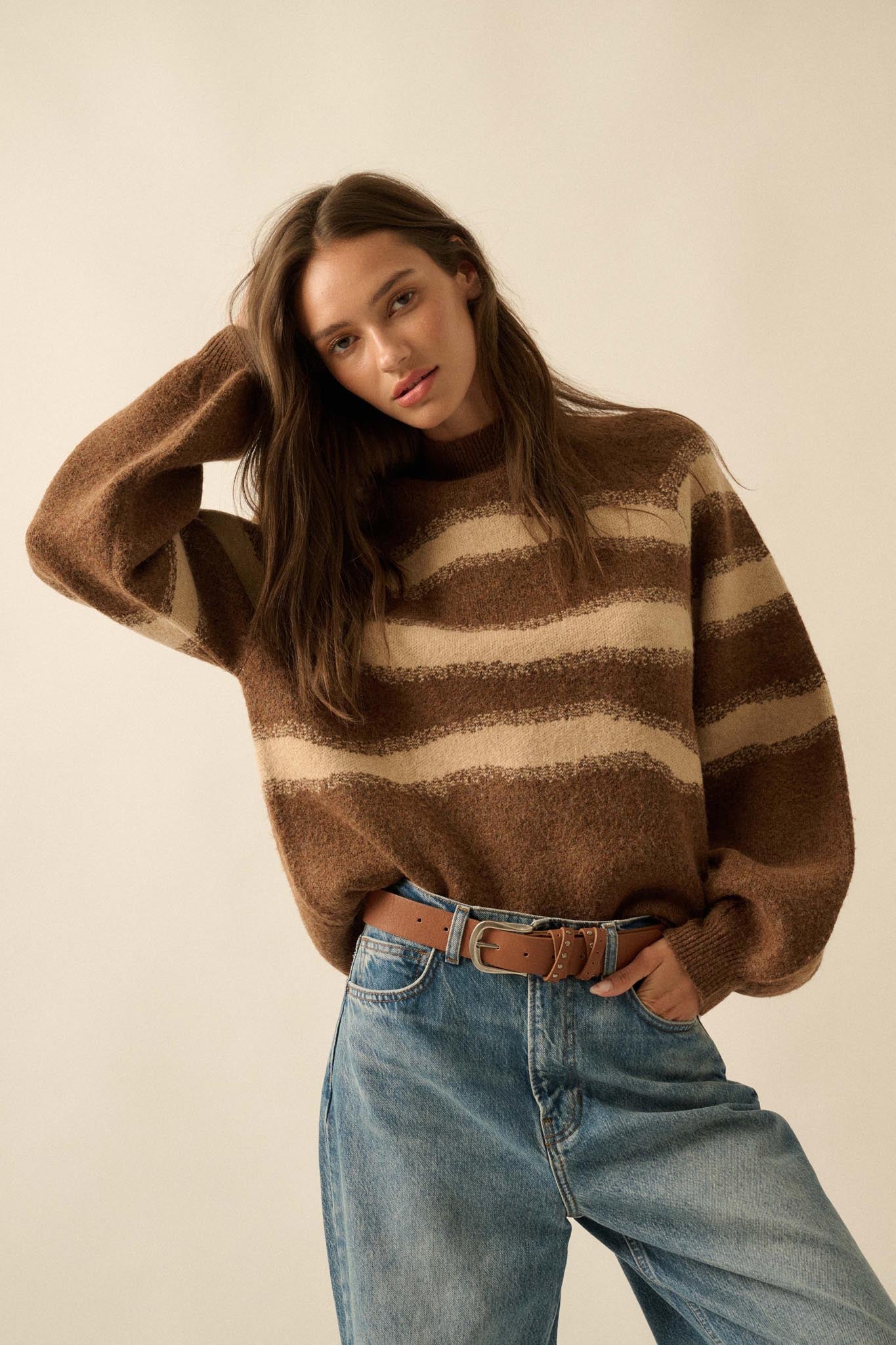 The Sana Striped Sweater