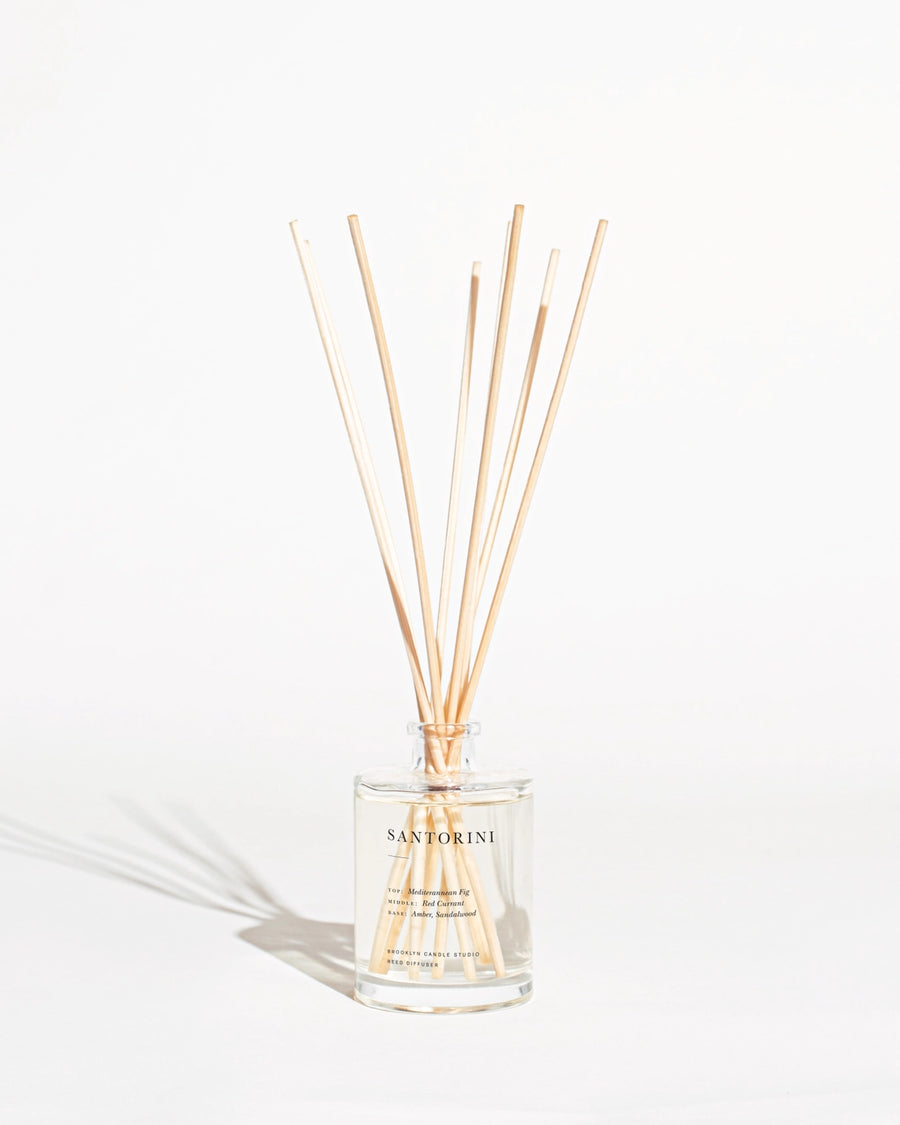 The Santorini Reed Diffuser by Brooklyn Candle Studio