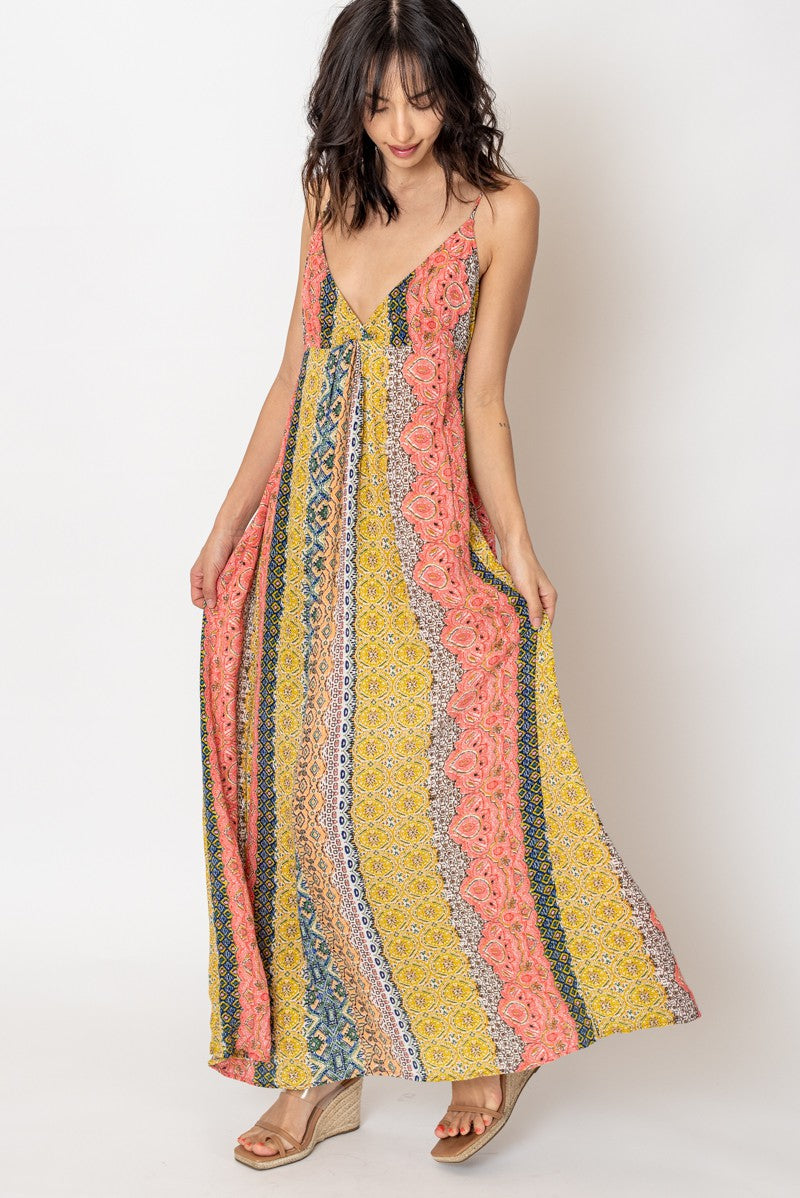 The Sati Printed Maxi Dress