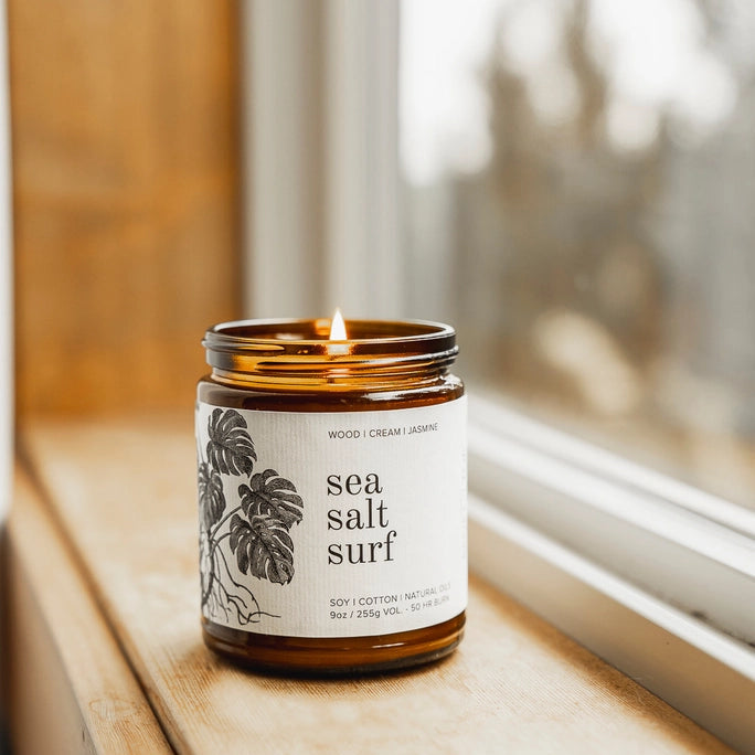 The Sea Salt Surf Soy Candle by Broken Top Brands