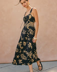 The Seira Tropical Midi Dress