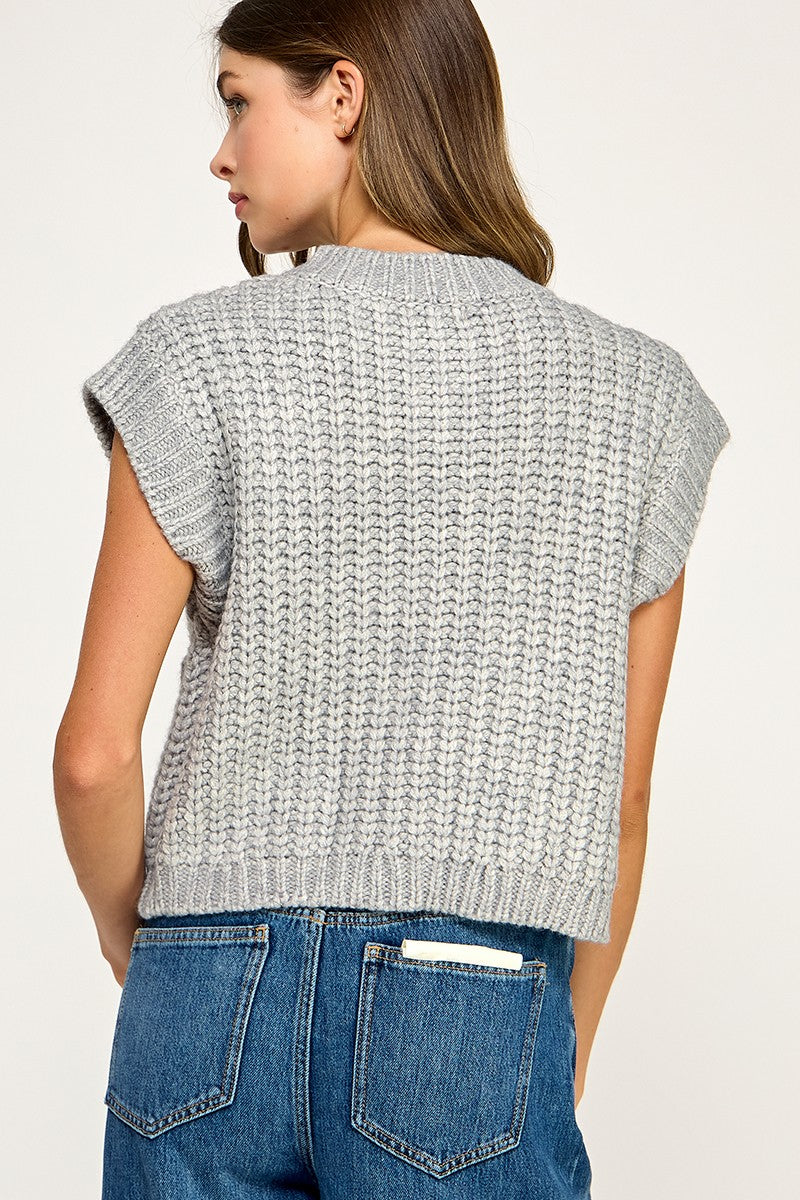 The Selia Chunky Knit Top