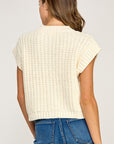 The Selia Chunky Knit Top