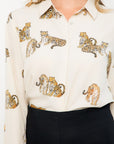 The Selina Cheetah Print Top