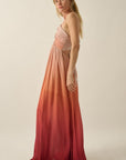 The Serena Ombre Halter Dress