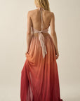 The Serena Ombre Halter Dress