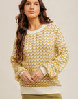 The Shasta Zig Zag Sweater