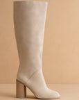 The Shiloh Light Grey Knee High Boots