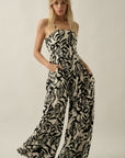 The Sonora Black Wide Leg Jumpsuit