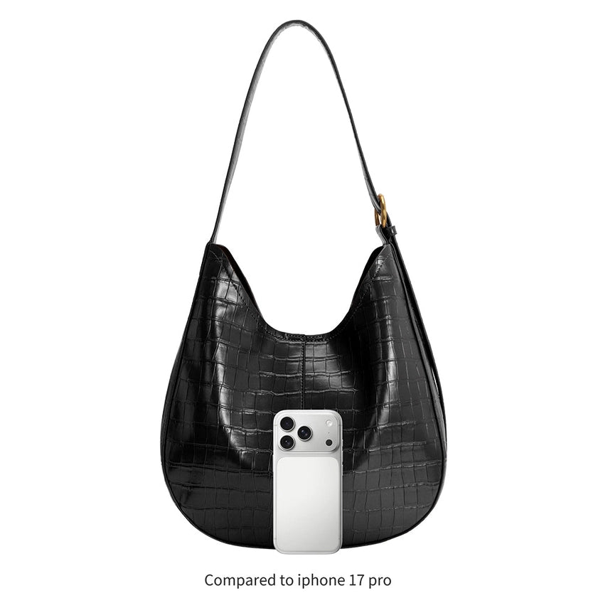 The Stefanie Vegan Leather Shoulder Bag
