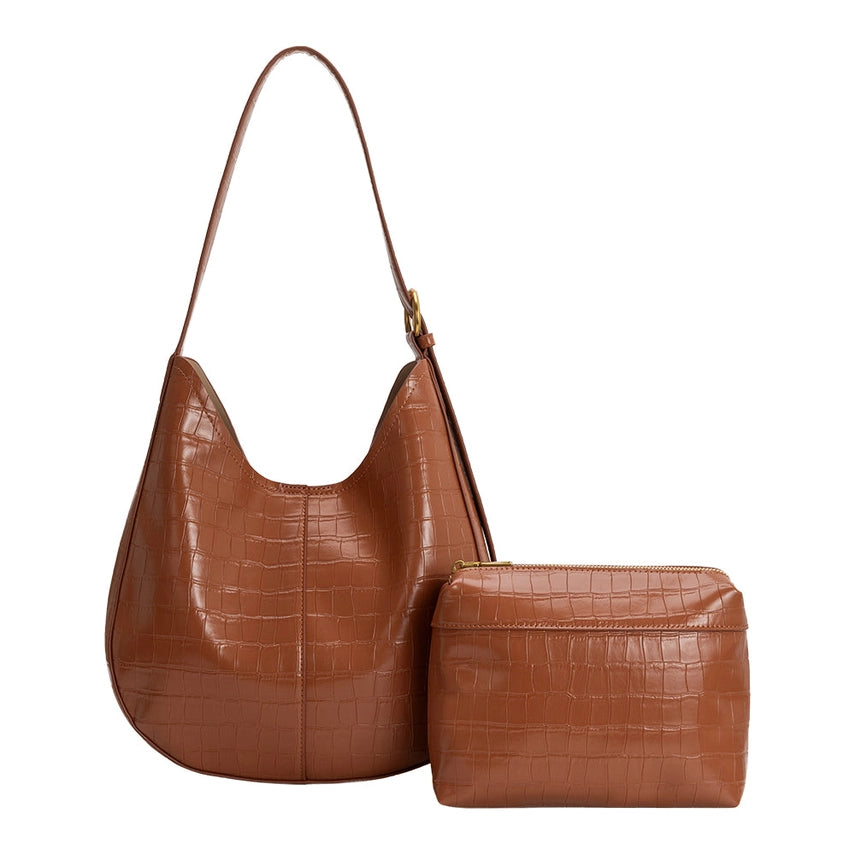 The Stefanie Vegan Leather Shoulder Bag