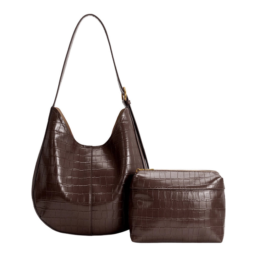 The Stefanie Vegan Leather Shoulder Bag