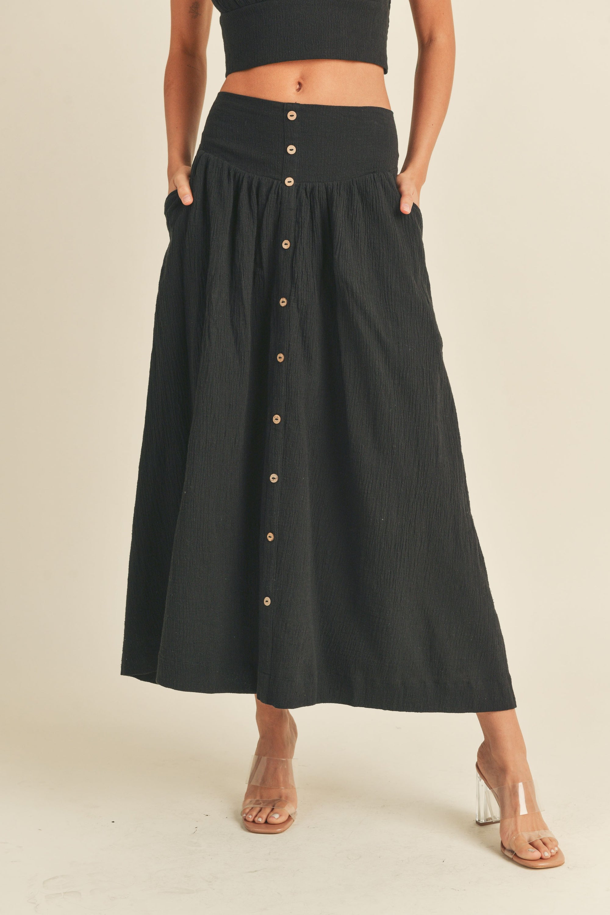 The Stori Halter Top + Skirt Set - Sold Separately