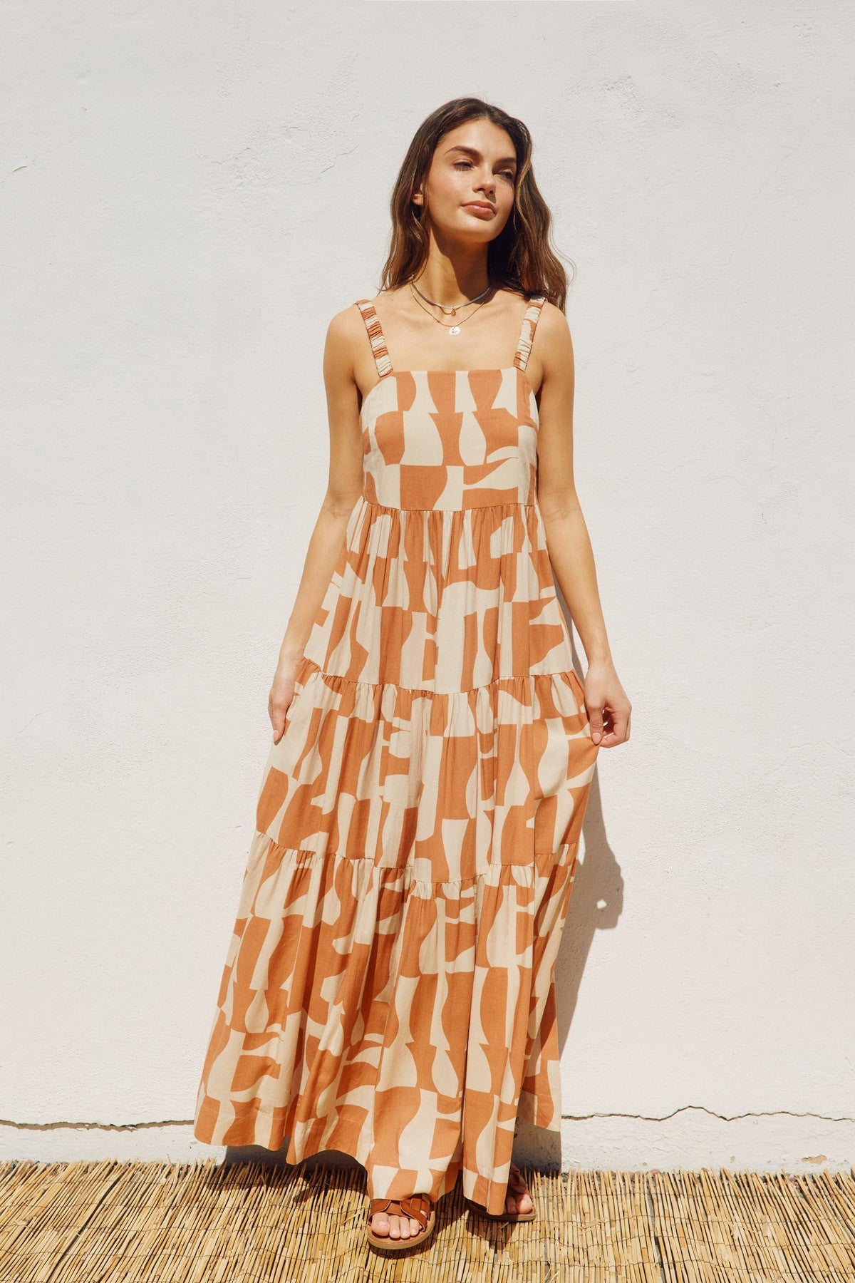 The Sunday Abstract Dress