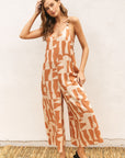 The Sunday Abstract Jumpsuit