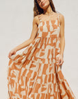 The Sunday Abstract Dress