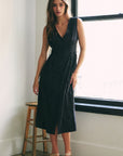 The Suzi Minimalist Black Dress