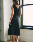 The Suzi Minimalist Black Dress