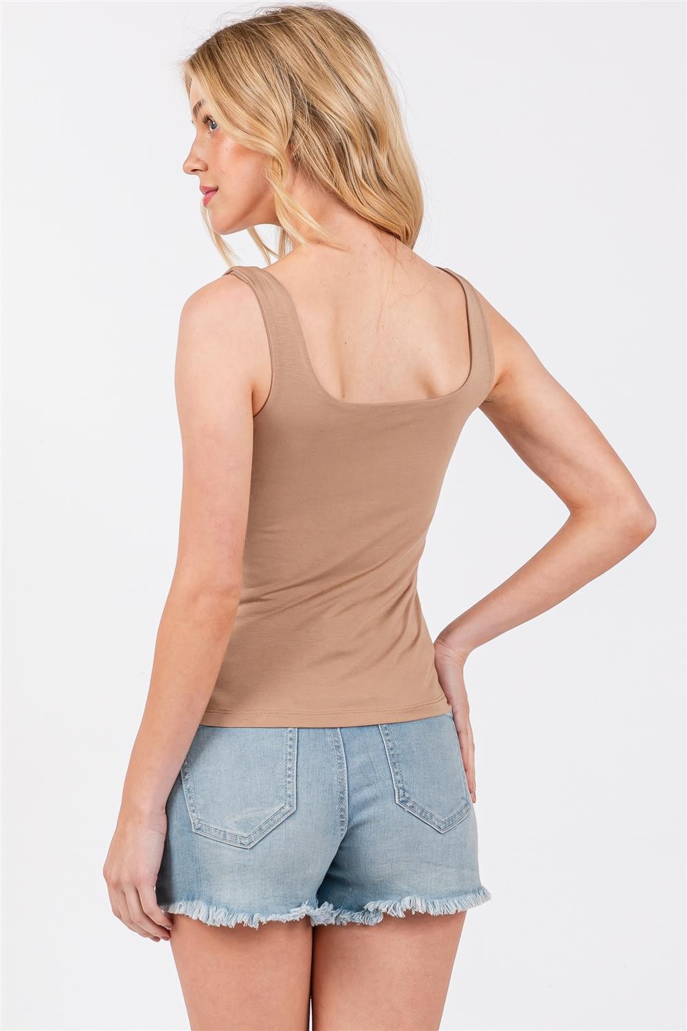The Mollie Lux Square Neck Tank