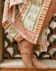 The Willa Woven Mary Jane Flat