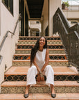 The Leni Denim Top + Pant Set - Sold Separately