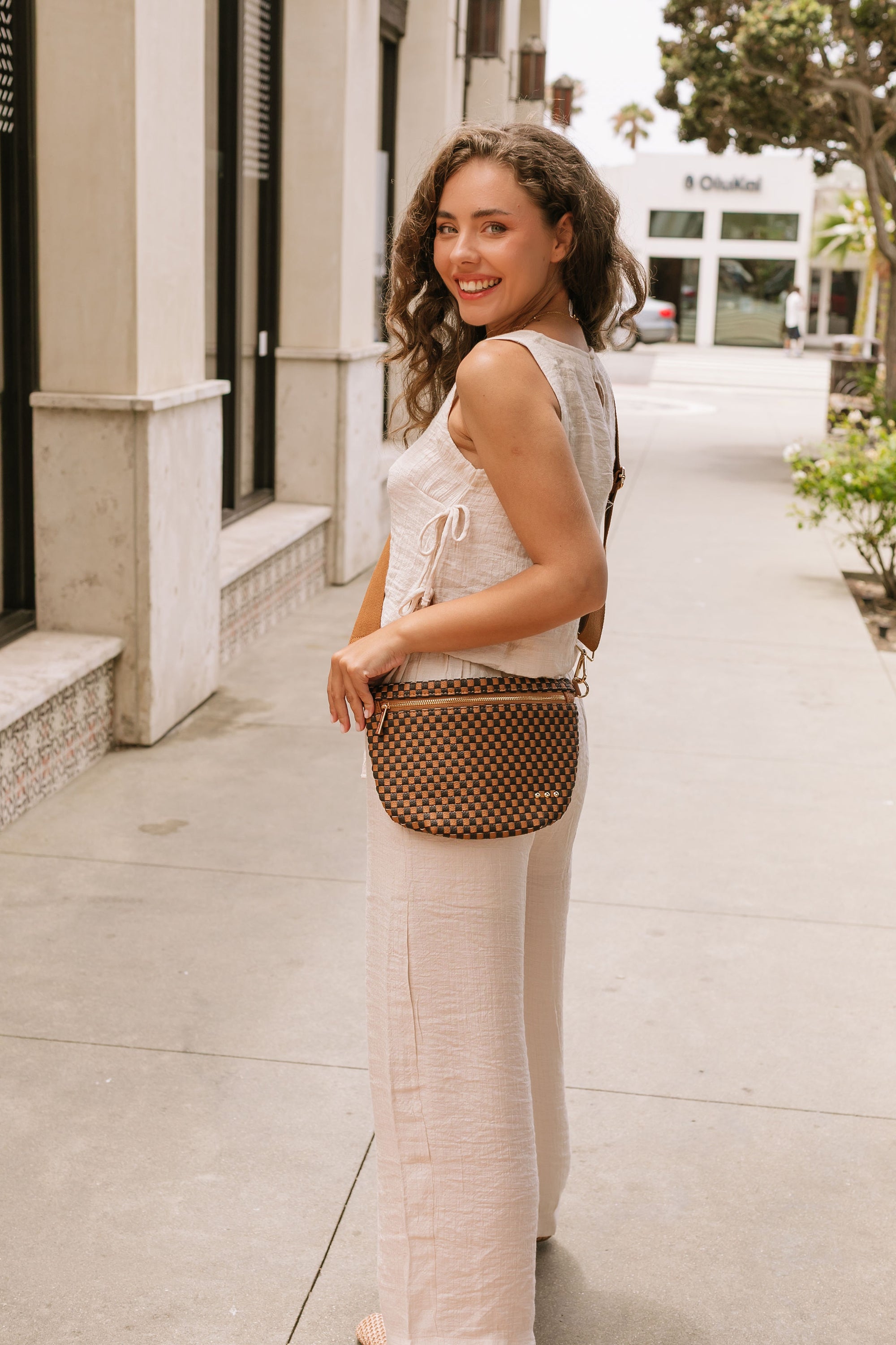 The Moxie Woven Bum Bag