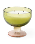 The Aura Tinted Glass Goblet Candle