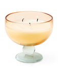 The Aura Tinted Glass Goblet Candle