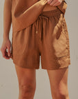 The Kit Linen Shirt + Shorts Set - Sold Separately