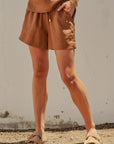 The Kit Linen Shirt + Shorts Set - Sold Separately