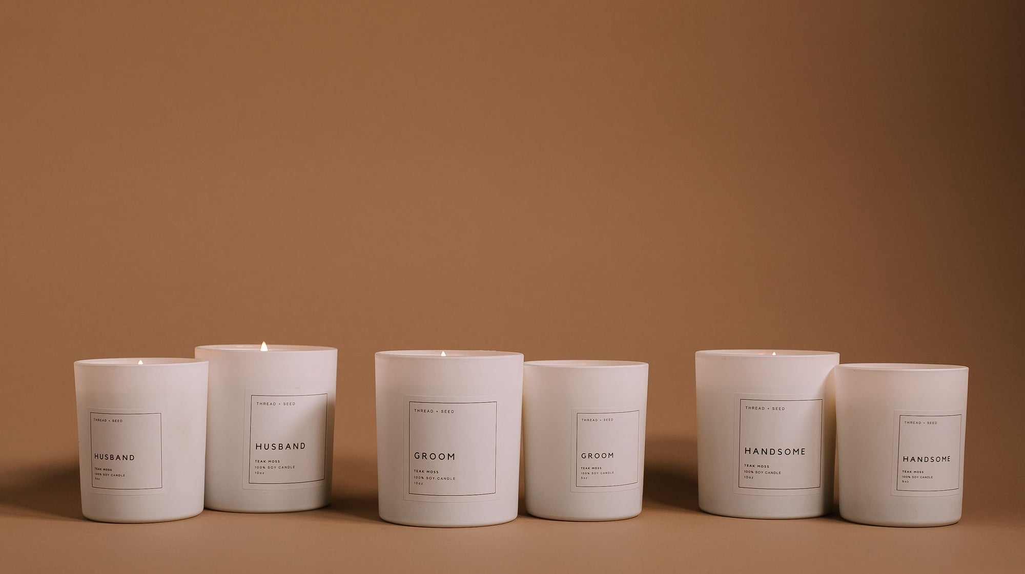 The Handsome Candle by Thread + Seed