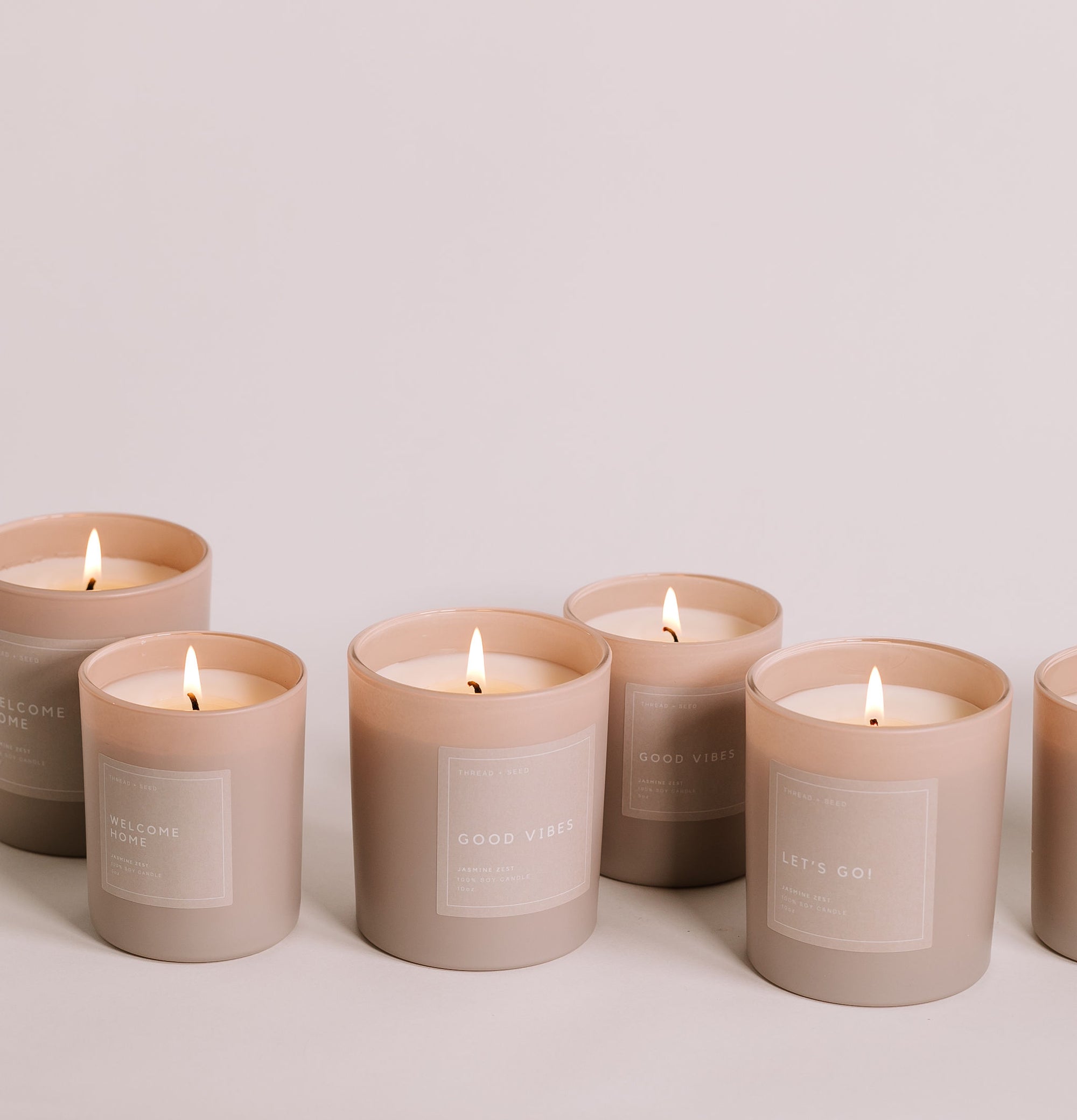 The Good Vibes Candle by Thread + Seed