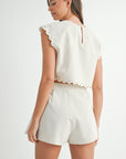 The Tabi Crop Top + Shorts Set - Sold Separately