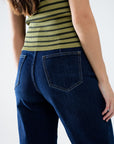 The Taylor Blue Wide Leg Jeans