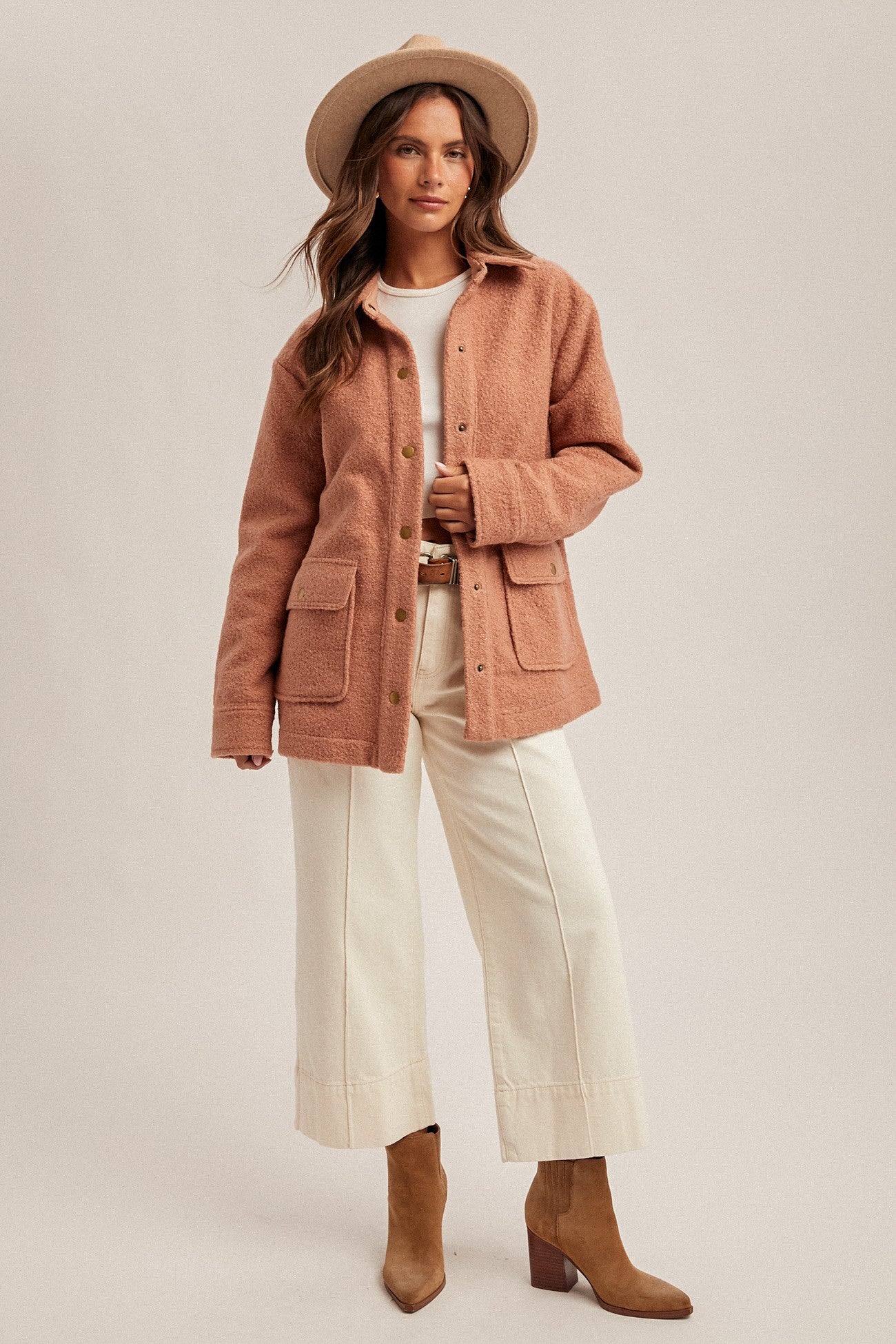 The Teresa Teddy Jacket