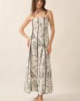 The Tersa Fit & Flare Maxi Dress