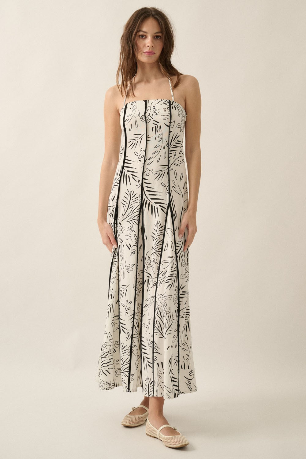 The Tersa Fit &amp; Flare Maxi Dress