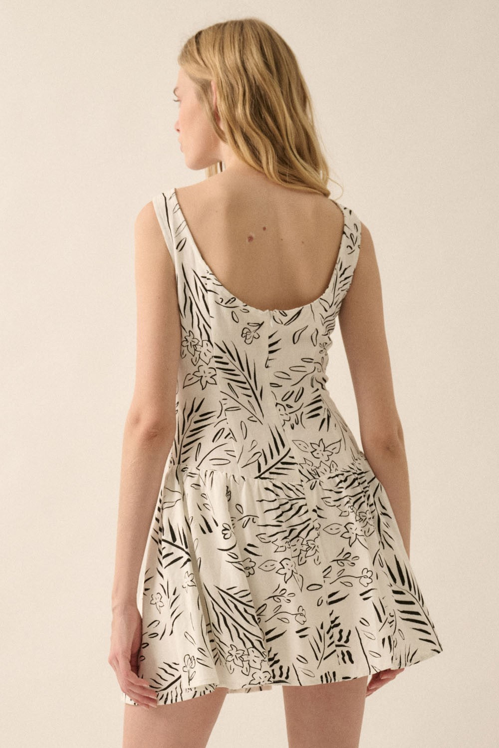 The Tersa Fit &amp; Flare Mini Dress