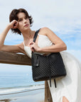 The Thalia Vegan Leather Tote Bag