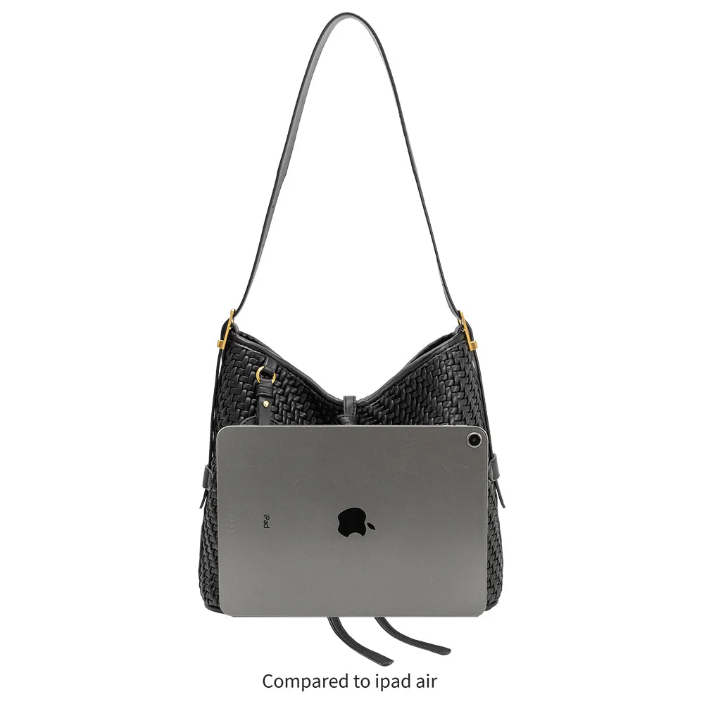 The Thalia Vegan Leather Tote Bag