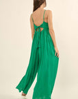 The Lennon Deep V Jumpsuit