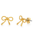 The Tiny Bow Stud Earrings