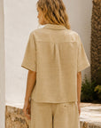 The Tova Beige Top + Pant Set - Sold Separately