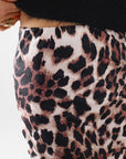 The Tyra Leopard Midi Skirt