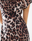 The Tyra Leopard Maxi Dress