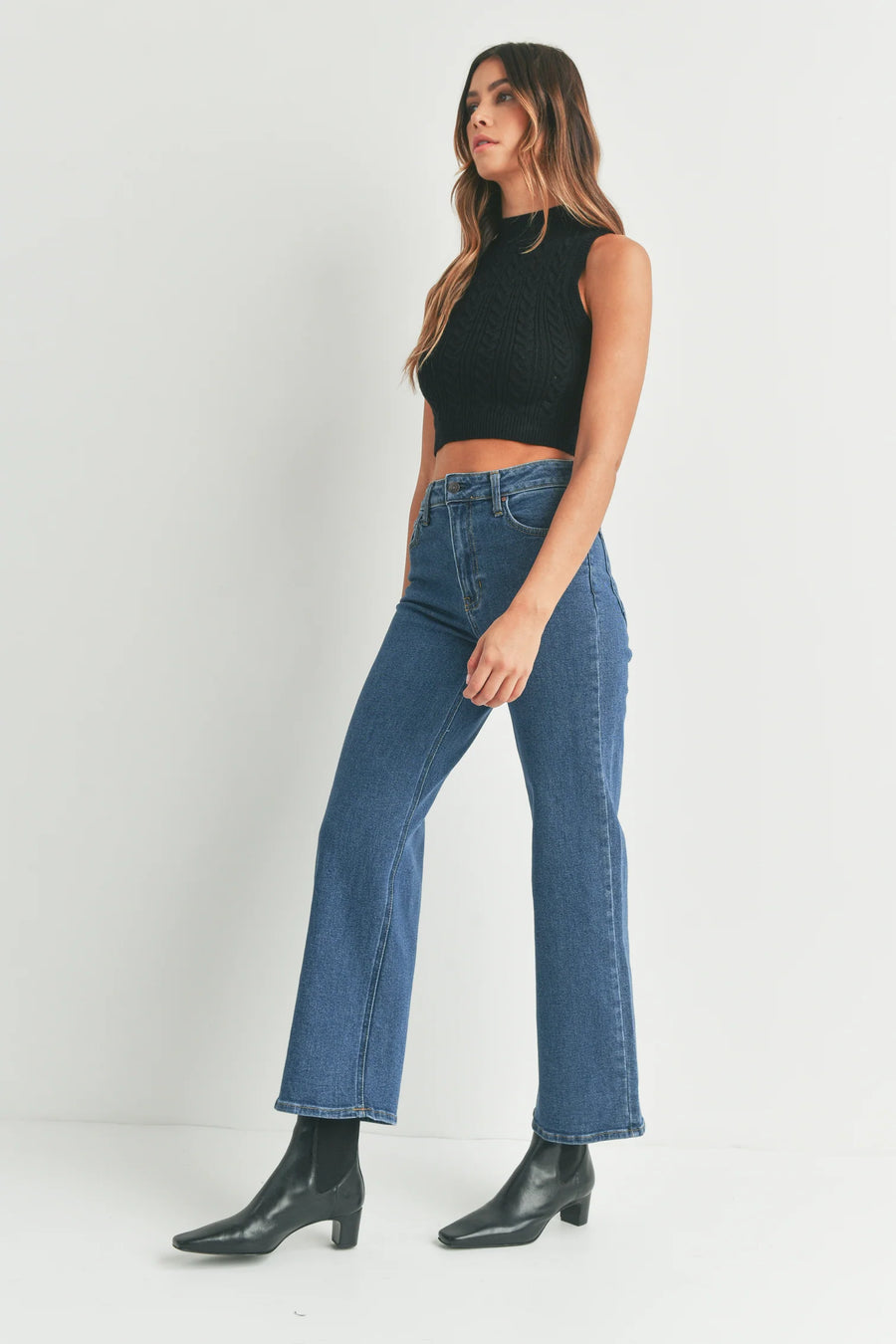 The Uncut Straight Jeans by Just Black Denim