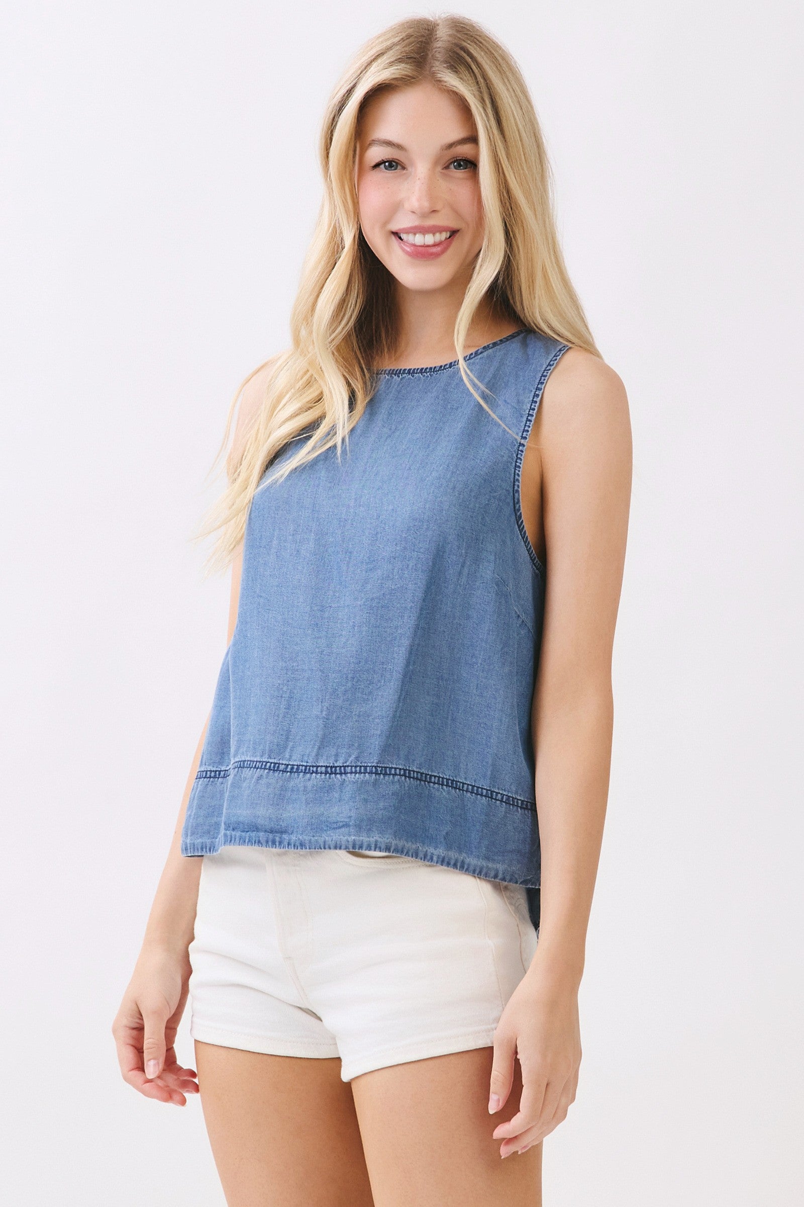 The Kelsey Tencel Tank Top